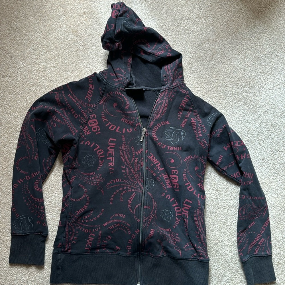 Harley Davidson hoodie small